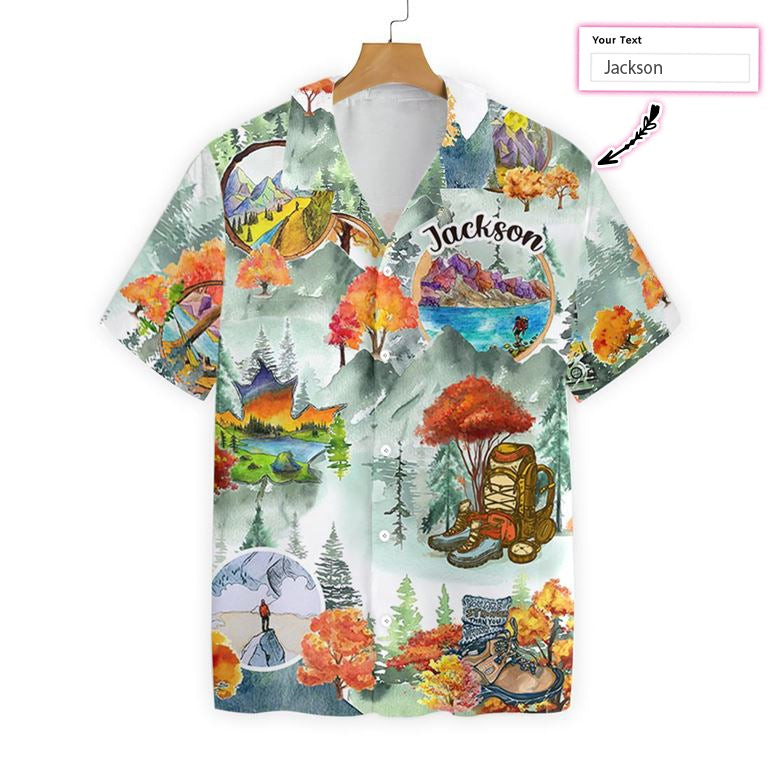 HIKING Custom Hawaiian Shirt