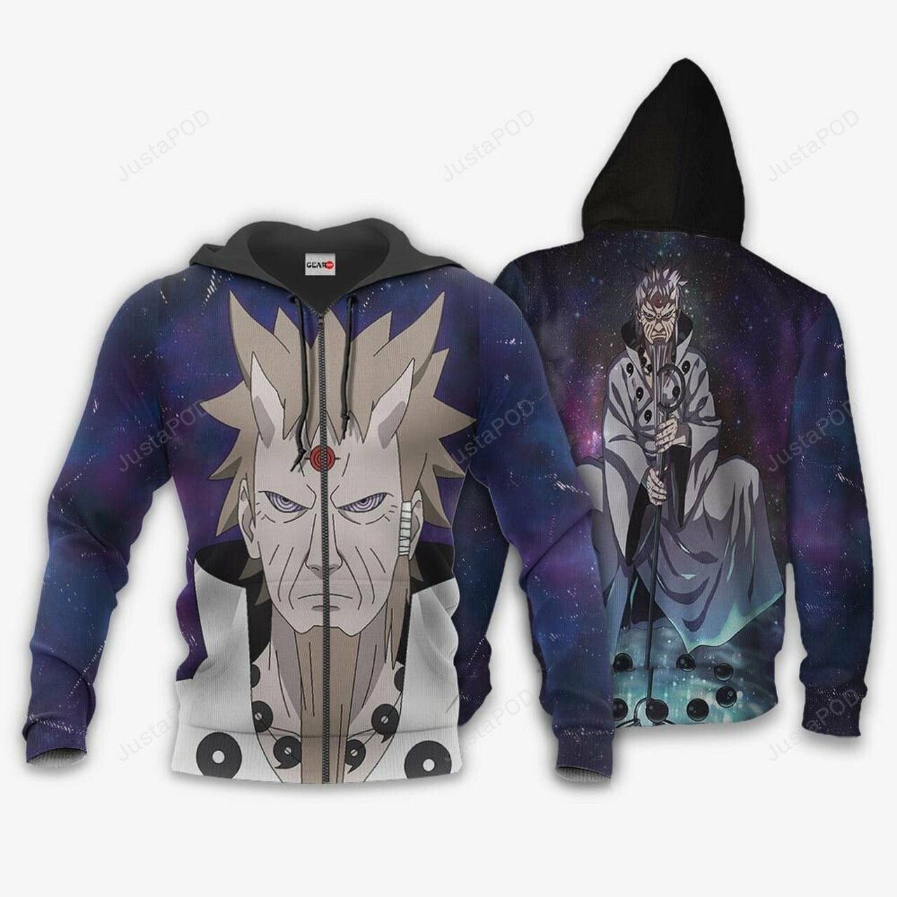 Hagoromo Otsutsuki Anime 3d All Over Print Hoodie