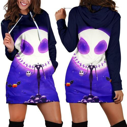 Halloween Hoodie Dress Sweater Dress Sweatshirt Dress 3d All Over Print For Women Hoodie