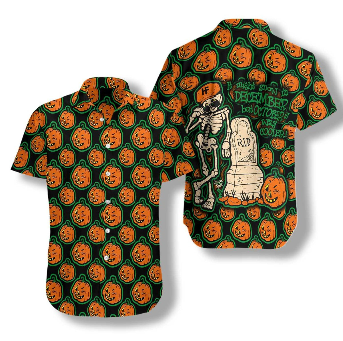 Halloween Is Way Cooler Hawaiian Shirt