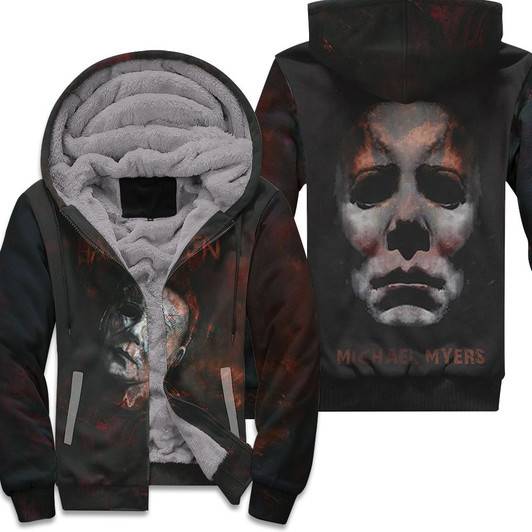 Halloween Michael Myers 3D Fleece Hoodie