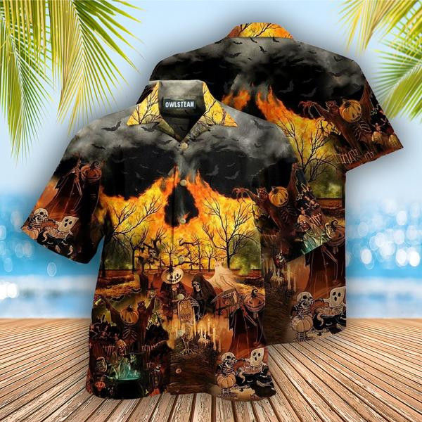 Halloween Party Edition - Hawaiian Shirt - Hawaiian Shirt For Men