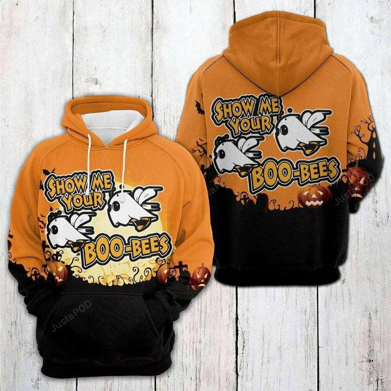 Halloween Show Me Your Boo Bees 3d All Print Hoodie