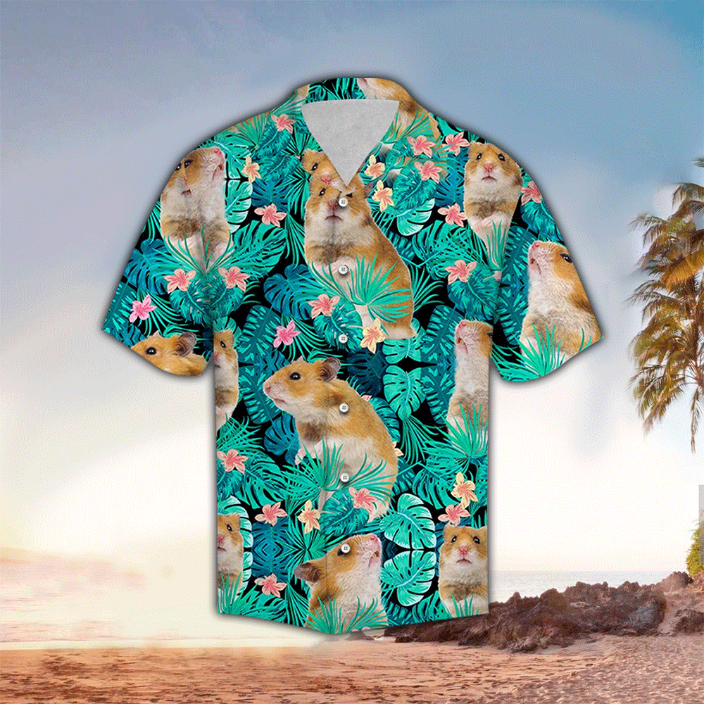 Hamster Hawaiian Shirt For Men Shirt for Men and Women