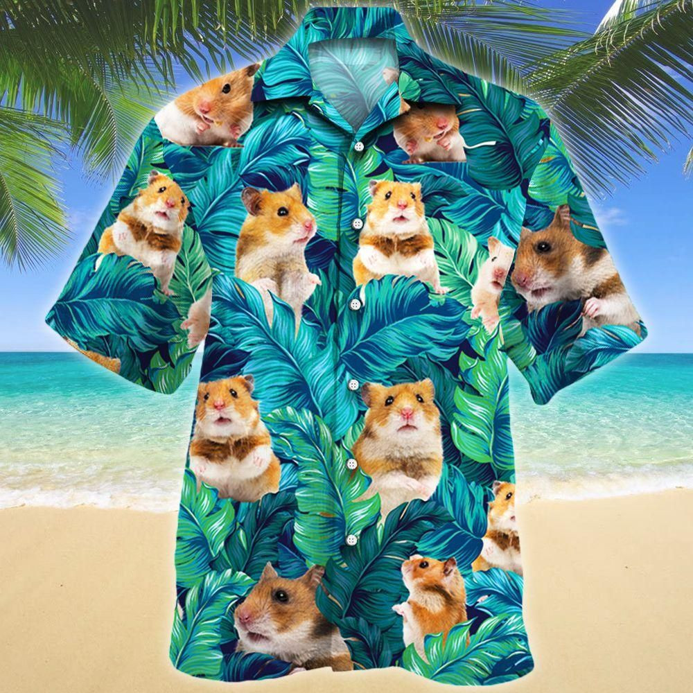 Hamster Lovers Aloha Hawaiian Shirt Colorful Short Sleeve Summer Beach Casual Shirt For Men And Women