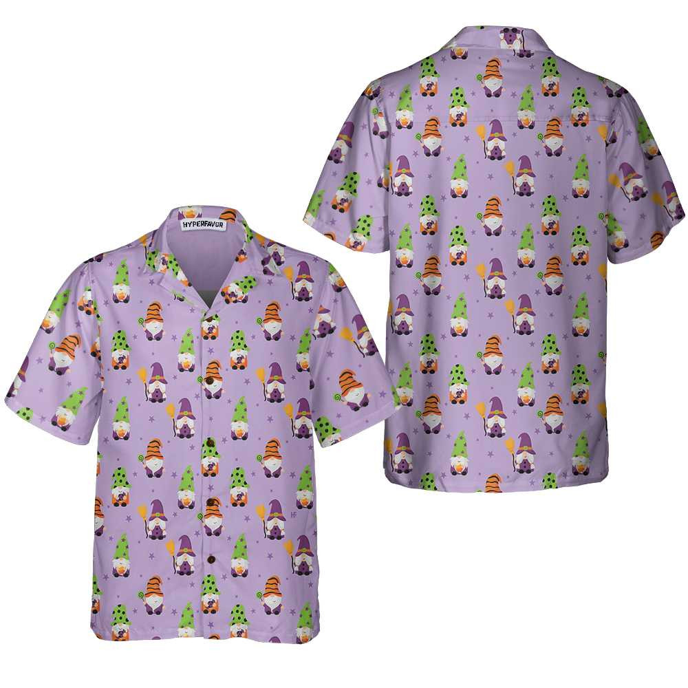 Happy Halloween Gnomes Hawaiian Shirt Funny Halloween Shirt Best Gift For Halloween