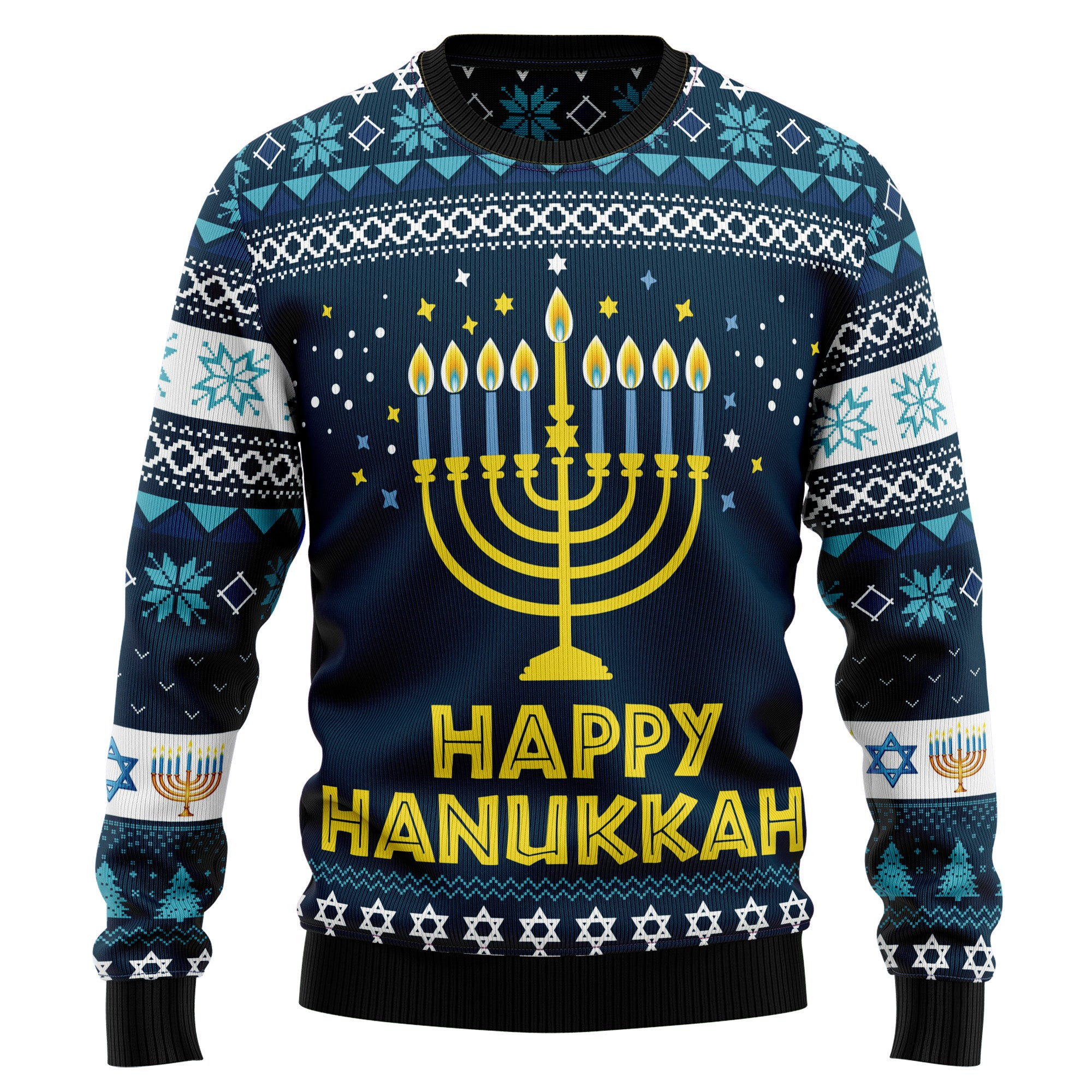 Happy Hanukkah Ugly Christmas Sweater