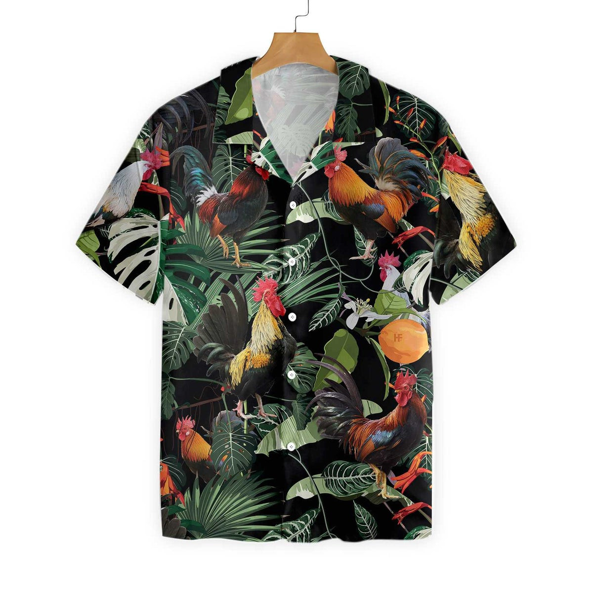 Happy Rooster Hawaiian Shirt