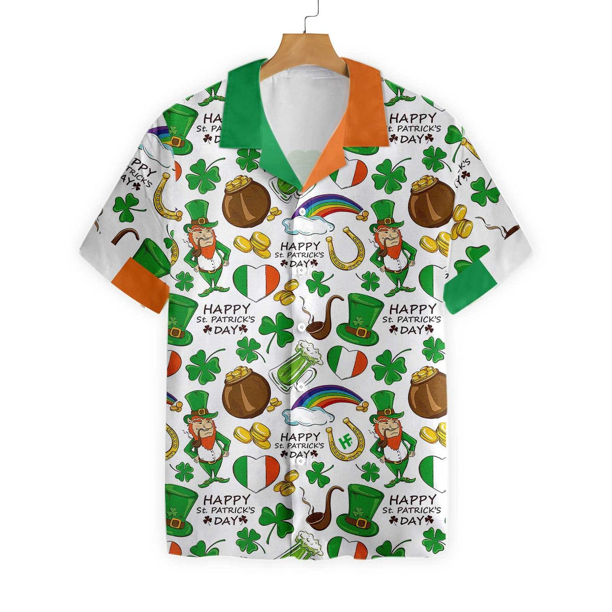 Happy Saint Patricks Day Ireland Proud Hawaiian Shirt