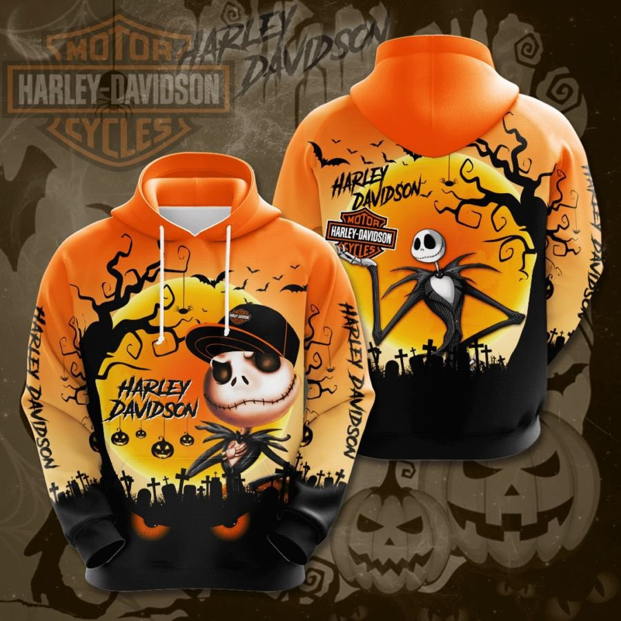 Harley Davidson No745 Custom Hoodie 3D