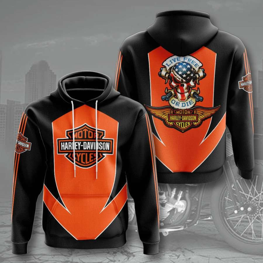 Harley Davidson No759 Custom Hoodie 3D