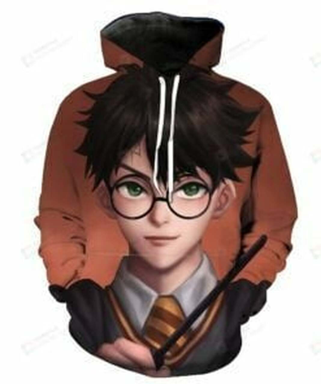 Harry Potter 3d All Over Print Hoodie