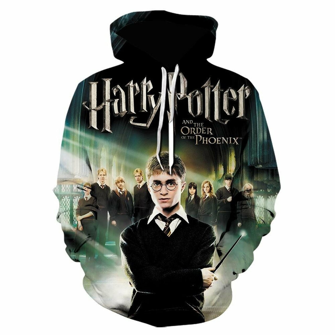 Harry Potter 3d All Over Print Hoodie