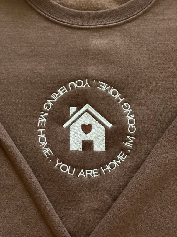 Harry Styles Harrys House Embroidered Sweatshirt You Are Home