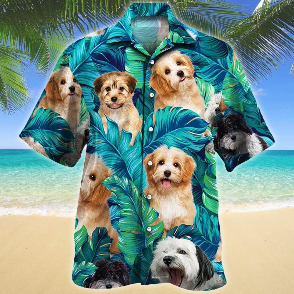 Havanese Dog Lovers Aloha Hawaiian Shirt Colorful Short Sleeve Summer Beach Casual Shirt For Men And Women