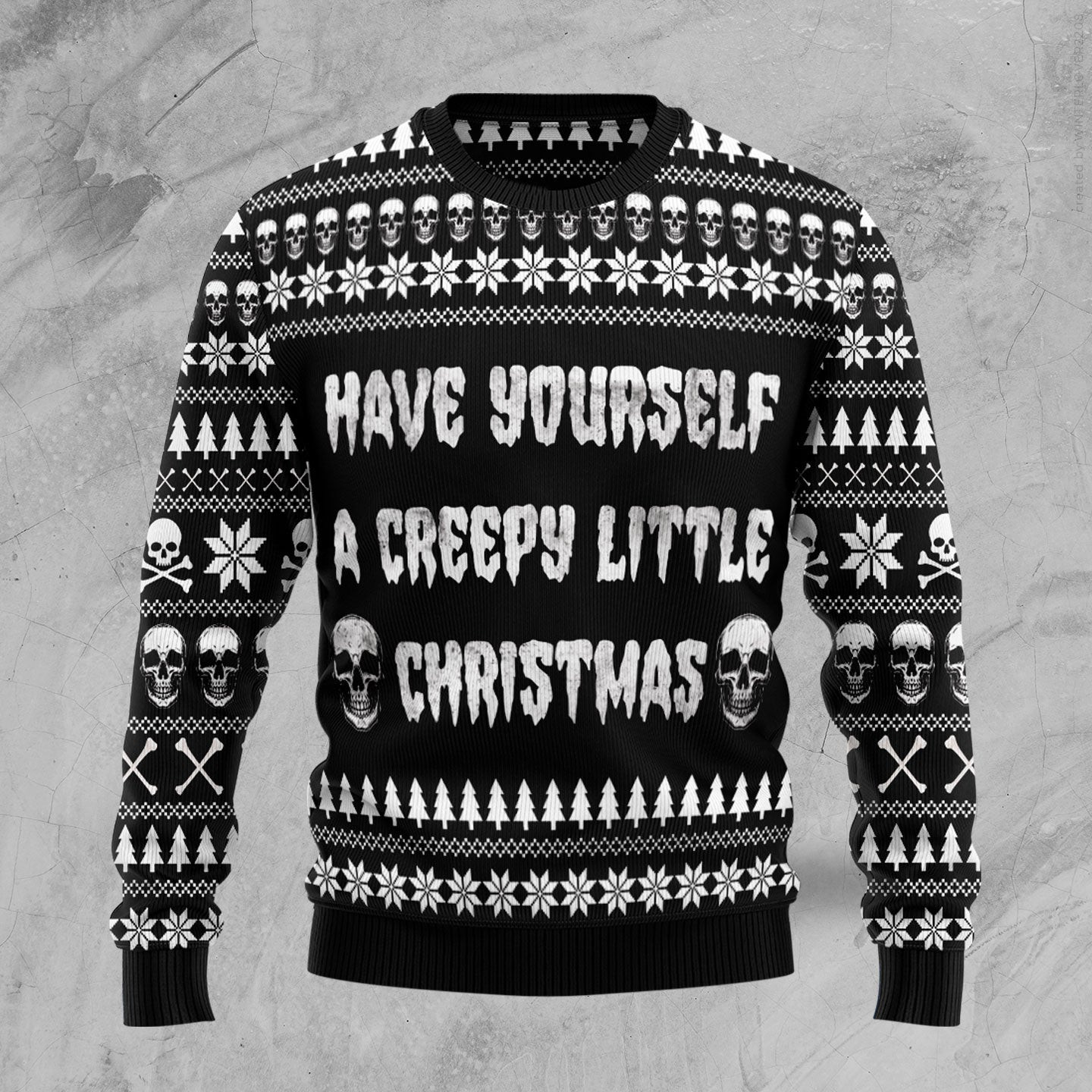 Have yourself a creepy little christmas Ugly Christmas Sweater