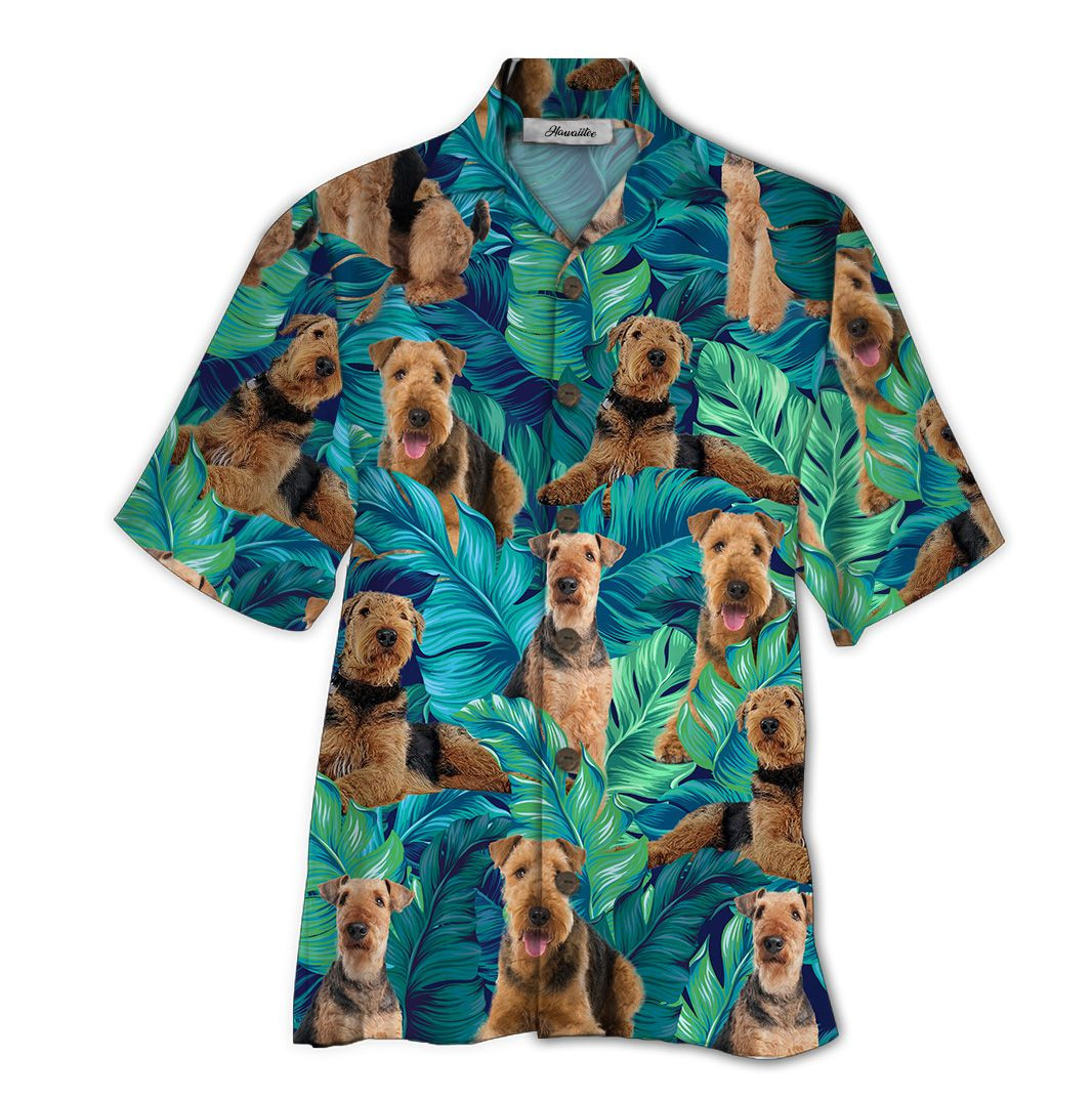 Hawaiian Shirt Airedale Terrier Hawaiian Shirt For Men