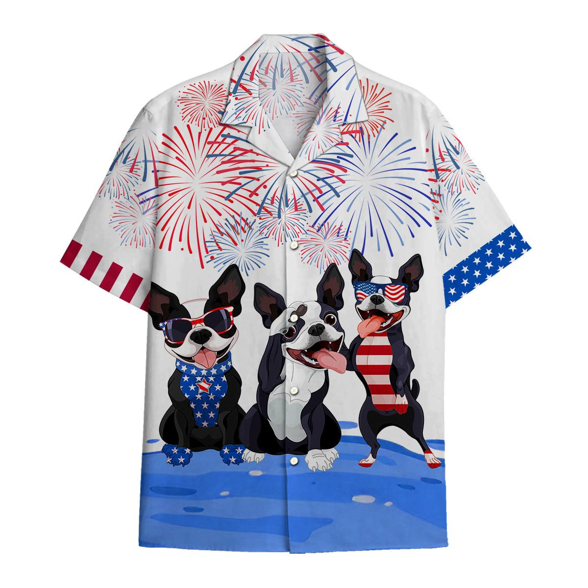 Hawaiian Shirt Boston Terrier Hawaiian Shirt For Men