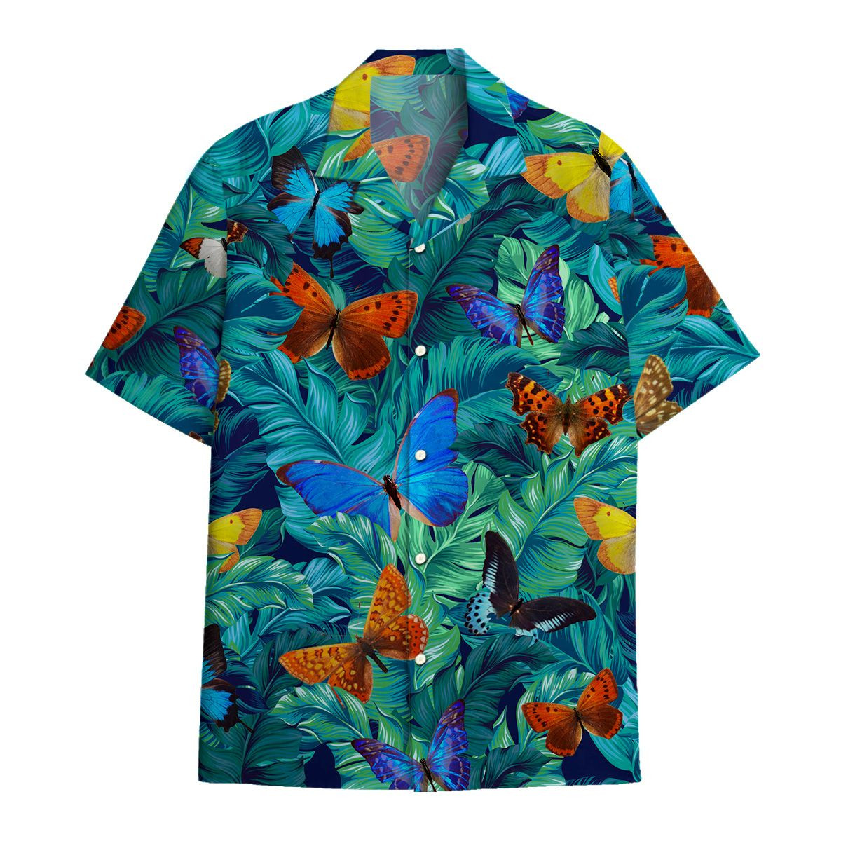 Hawaiian Shirt Butterfly Hawaiian Shirt For Men, Hawaiian Shirt For Women, Aloha Shirt