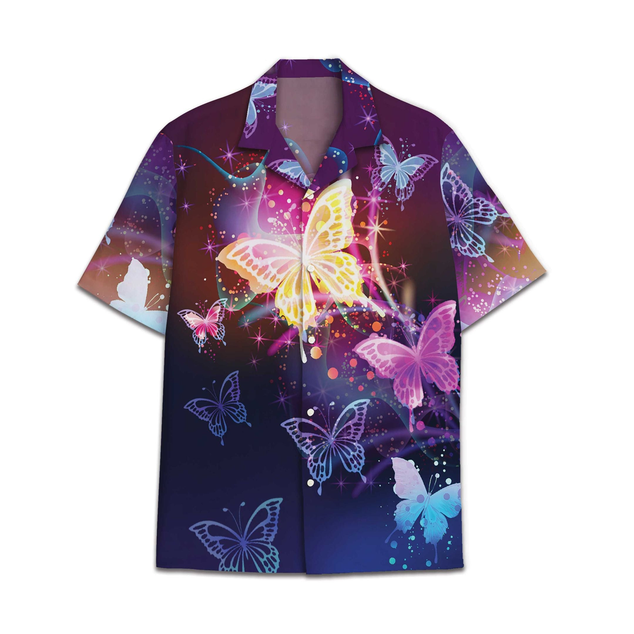 Hawaiian Shirt Butterfly Hawaiian Shirt For Men, Hawaiian Shirt For Women, Aloha Shirt