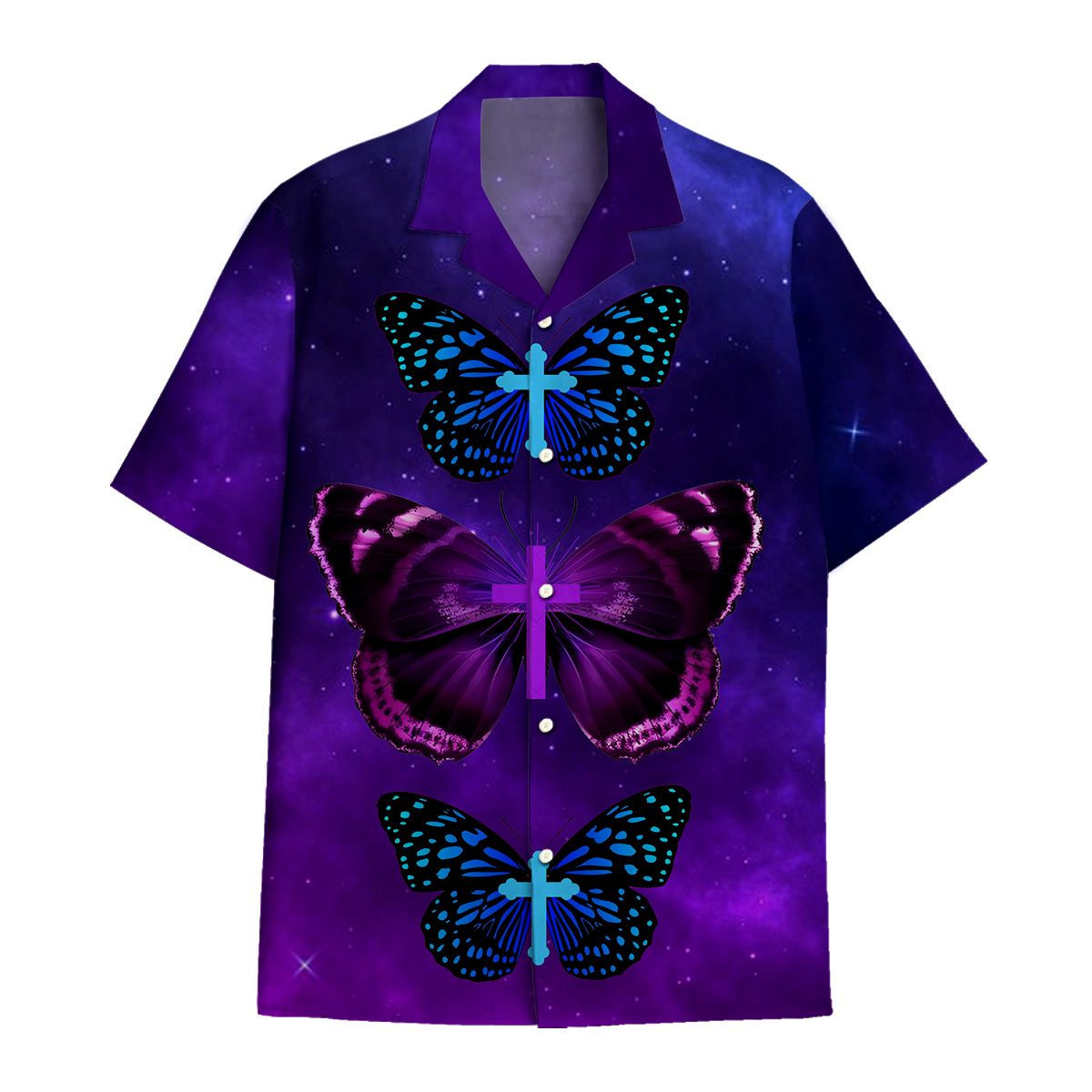 Hawaiian Shirt Butterfly Hawaiian Shirt For Men, Hawaiian Shirt For Women, Aloha Shirt