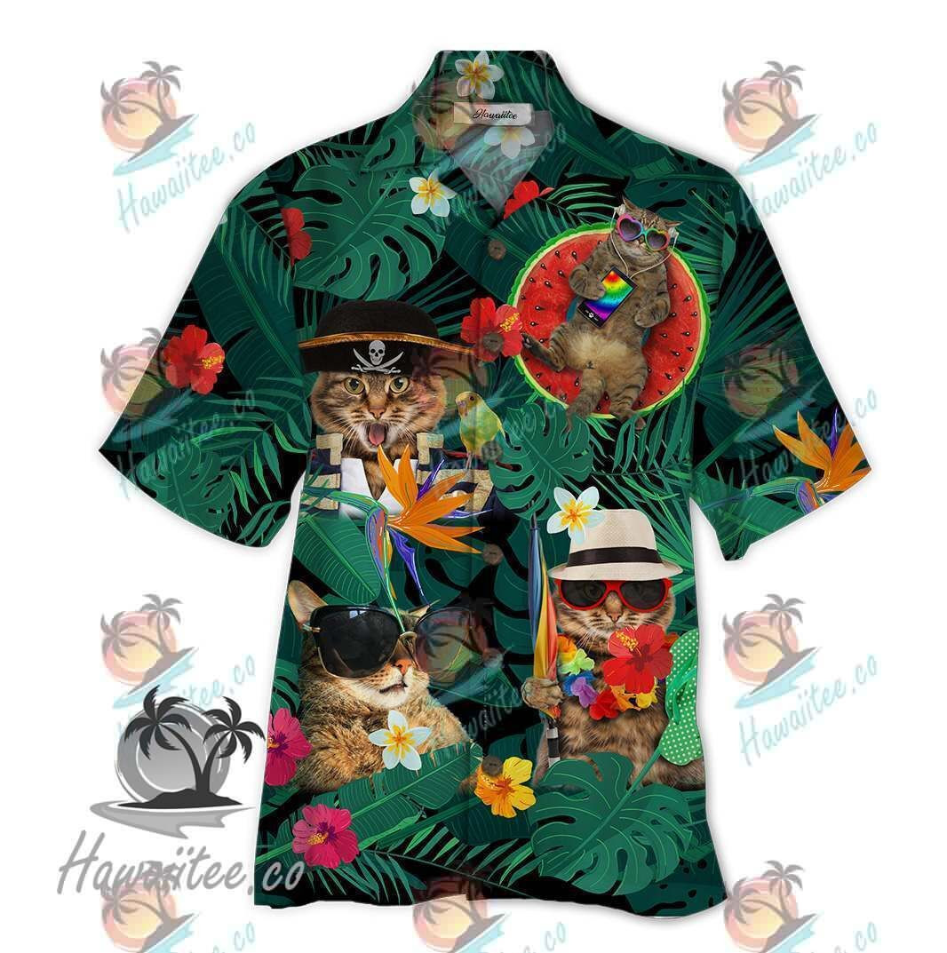 Hawaiian Shirt Cat Hawaiian Shirt For Men