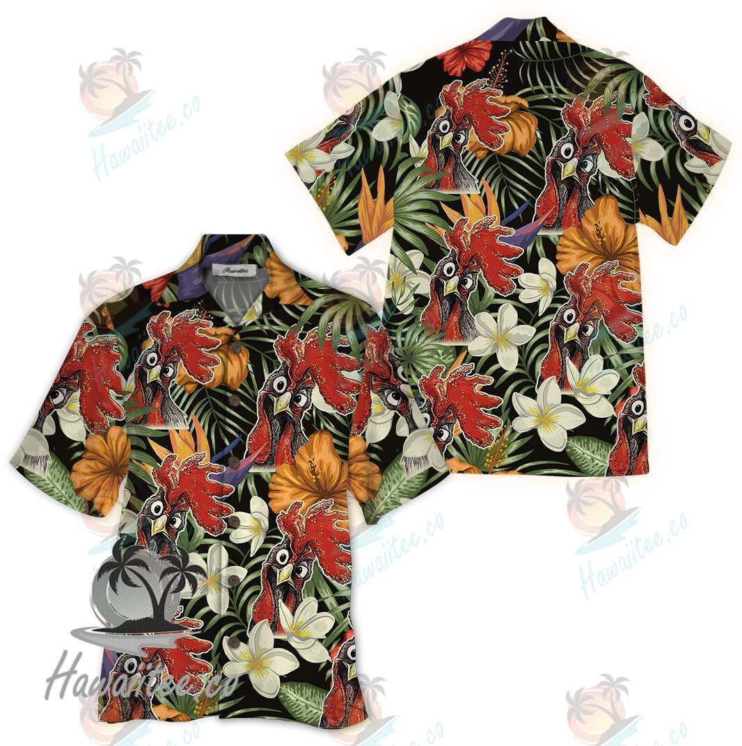 Hawaiian Shirt Chicken Hawaiian Shirt For Men