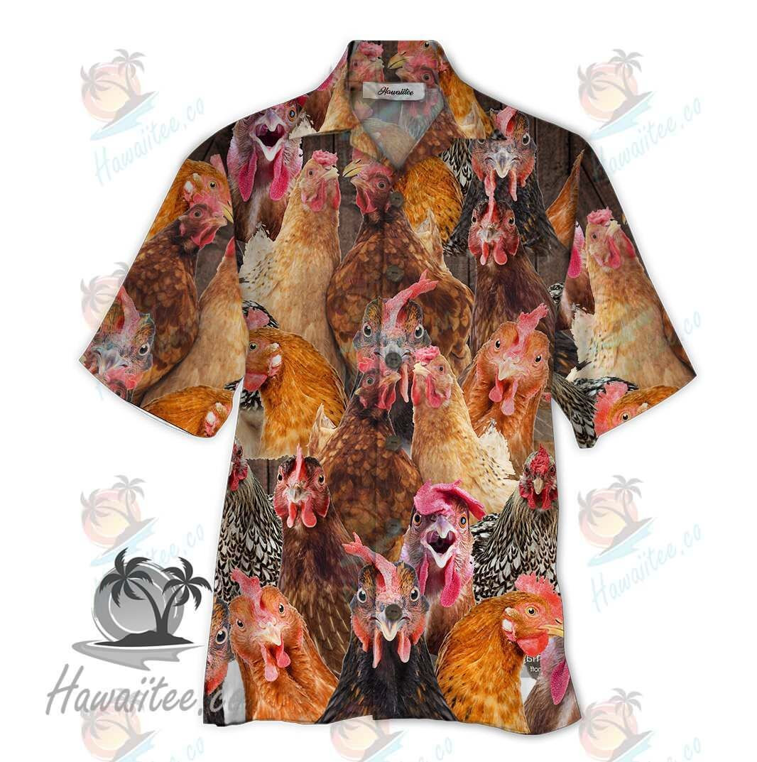 Hawaiian Shirt Chicken Hawaiian Shirt For Men, Hawaiian Shirt For Women, Aloha Shirt