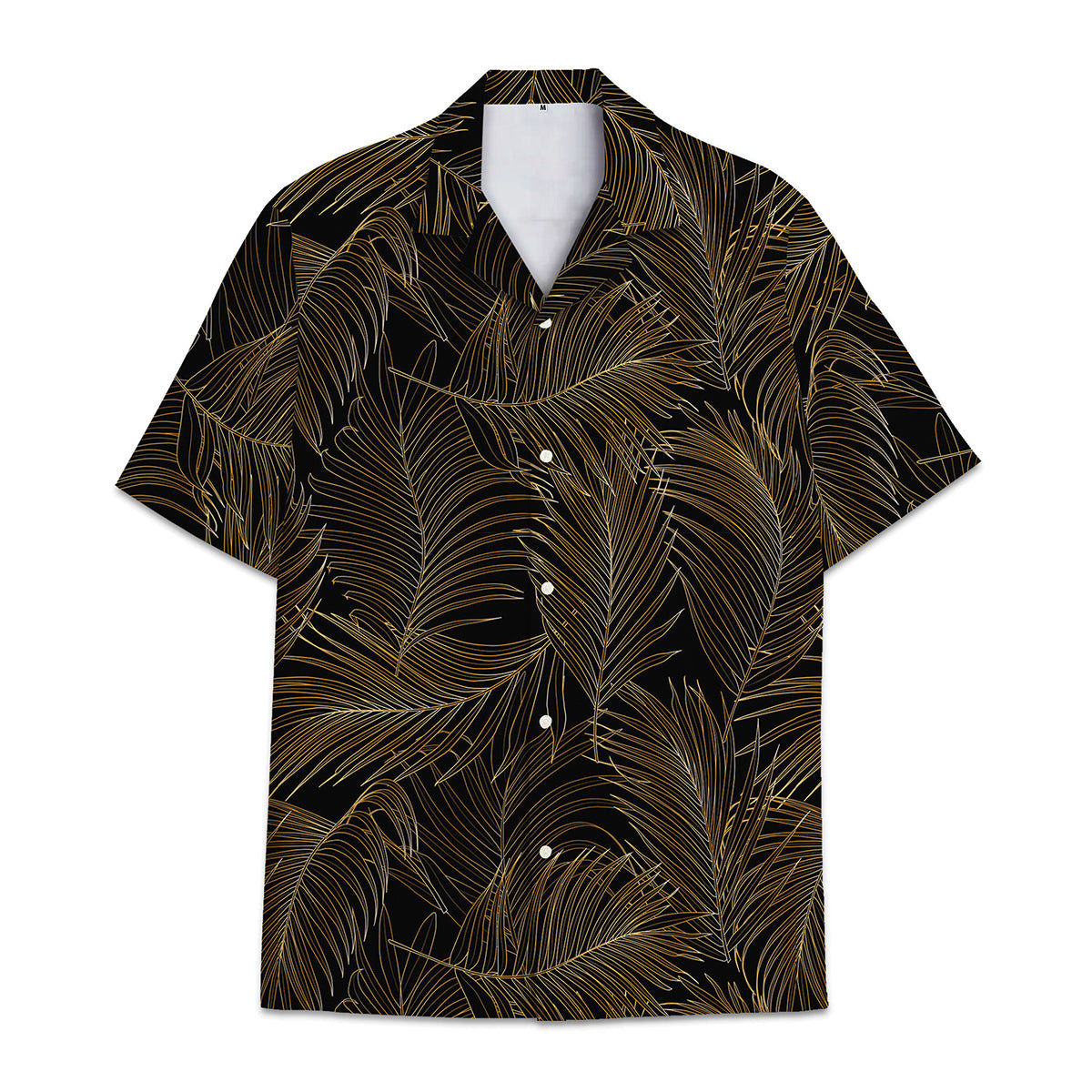 Hawaiian Shirt Coconut Leaves Cocount Tree Pattern Combination Tropical Plant