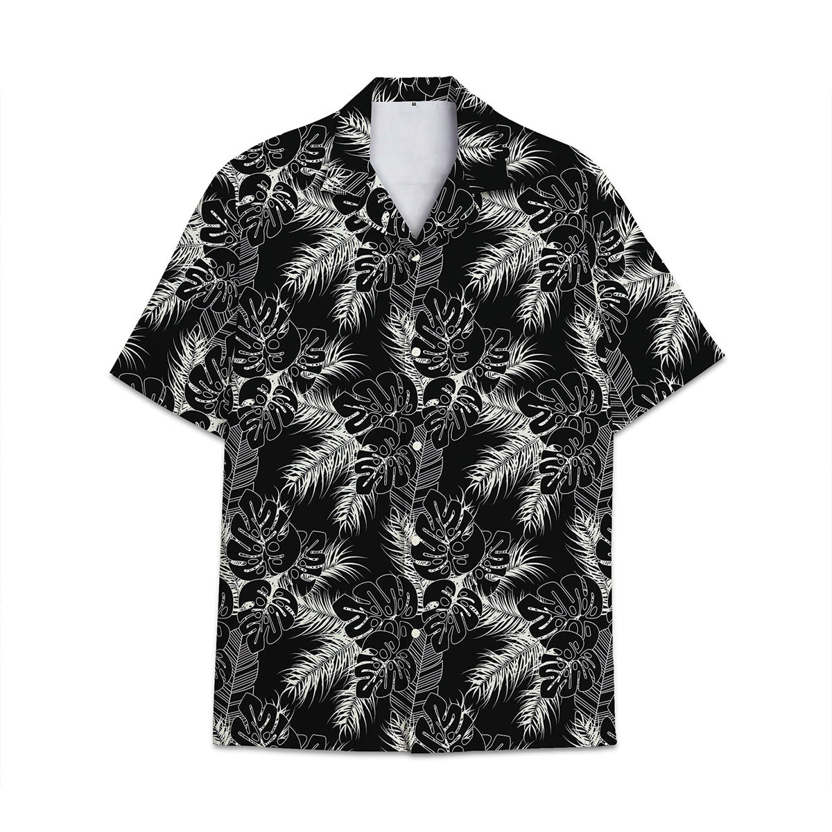 Hawaiian Shirt Coconut Leaves Cocount Tree Pattern Combination Tropical Plant