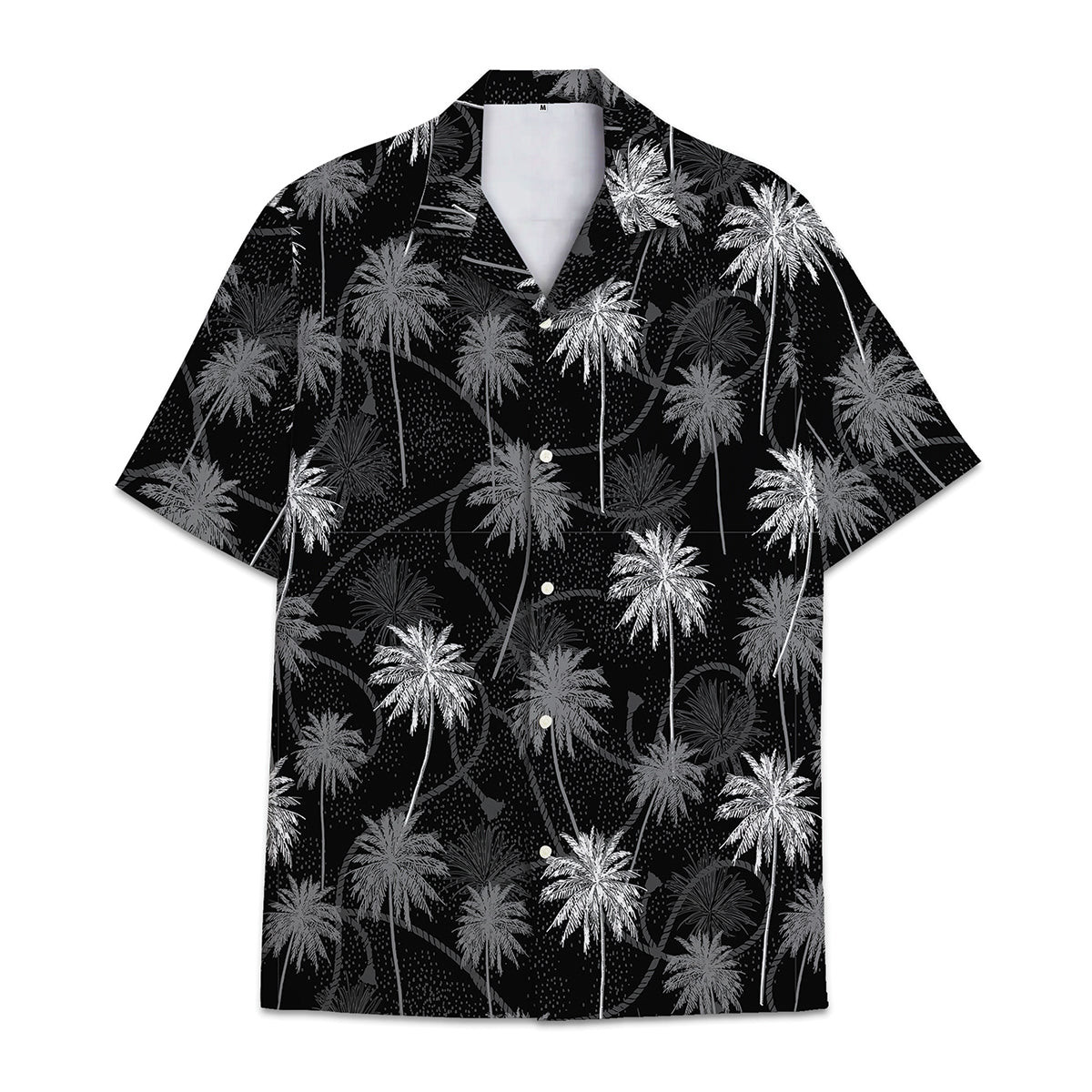 Hawaiian Shirt Cocount Tree  Coconut Leaves Cocount Tree Pattern Combination Tropical Plant