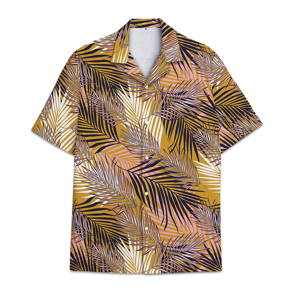 Hawaiian Shirt Cocount Tree  Coconut Leaves Cocount Tree Pattern Combination Tropical Plant