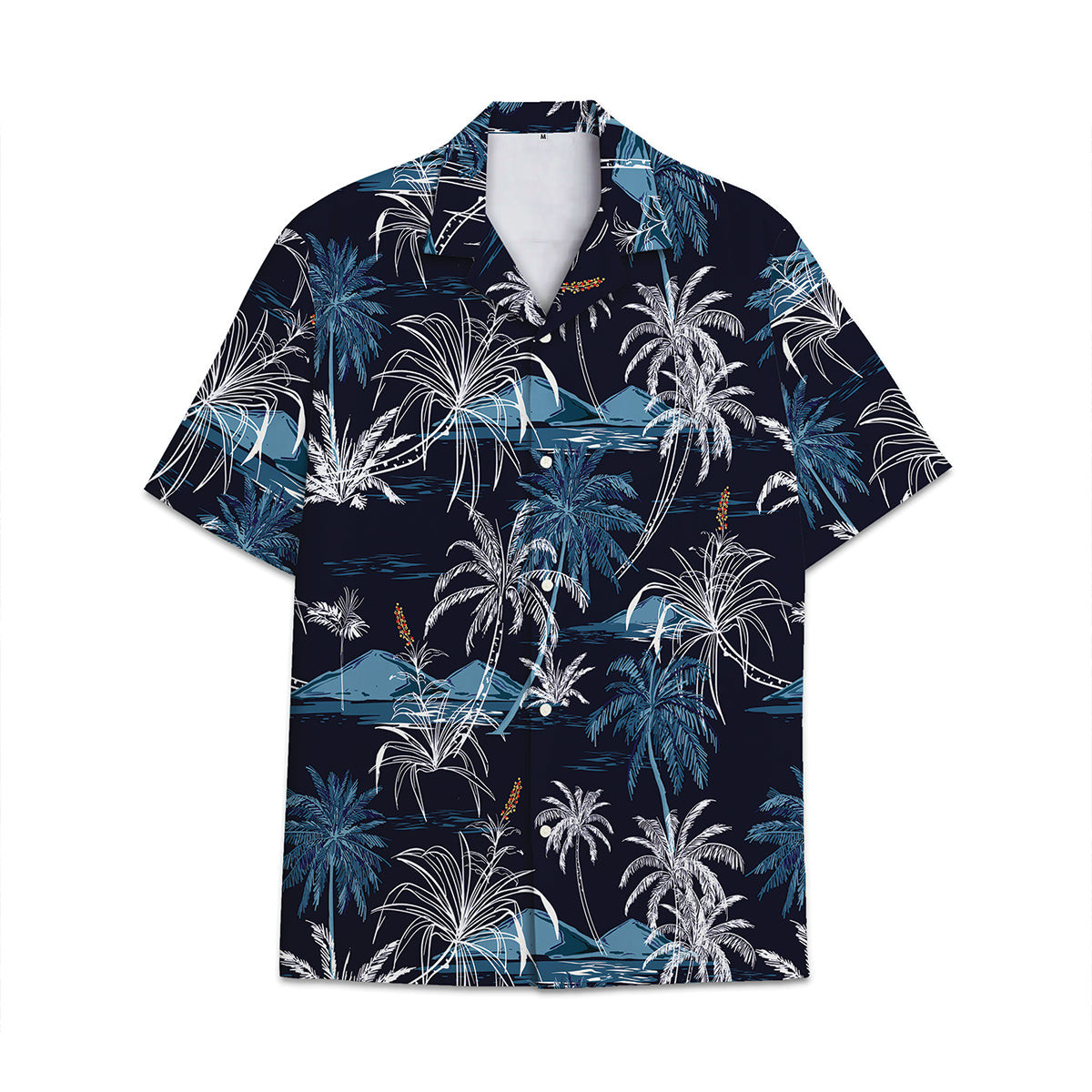 Hawaiian Shirt Cocount Tree Coconut Leaves Pattern Combination Tropical Plant