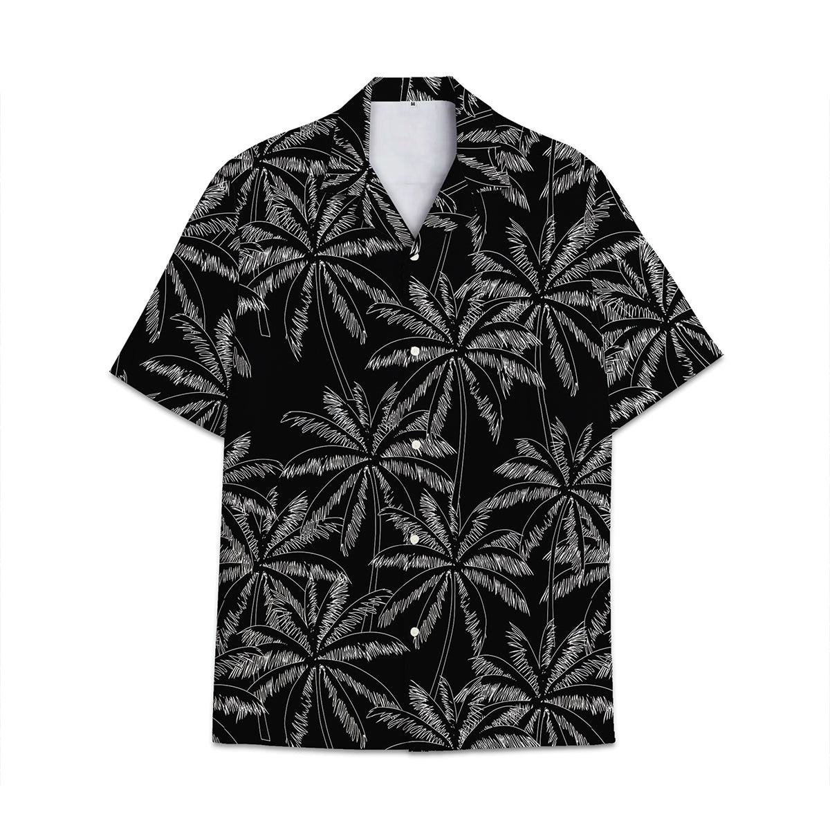 Hawaiian Shirt Cocount Tree Coconut Leaves Pattern Combination Tropical Plant