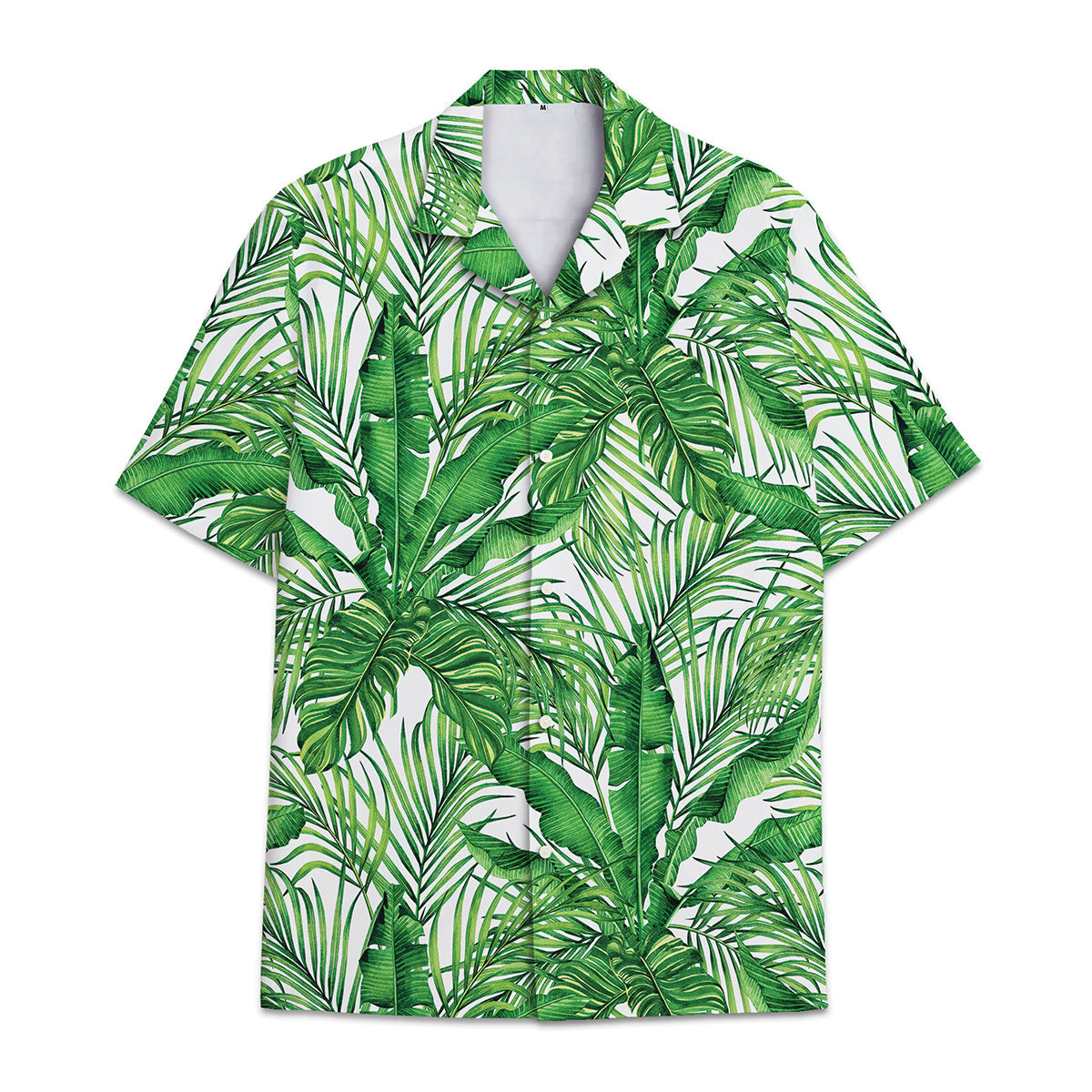 Hawaiian Shirt Cocount Tree Coconut Leaves Pattern Combination Tropical Plant