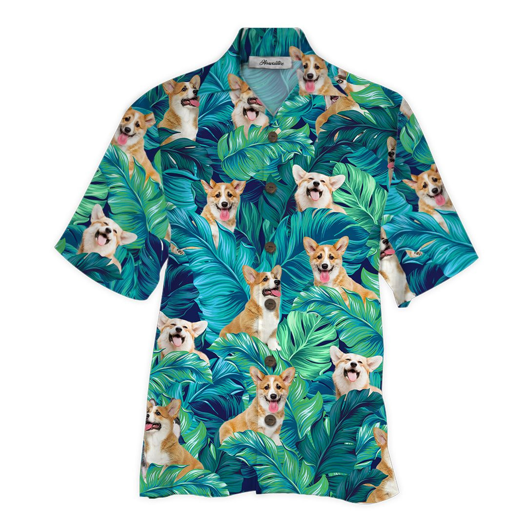 Hawaiian Shirt Corgi Hawaiian Shirt For Men