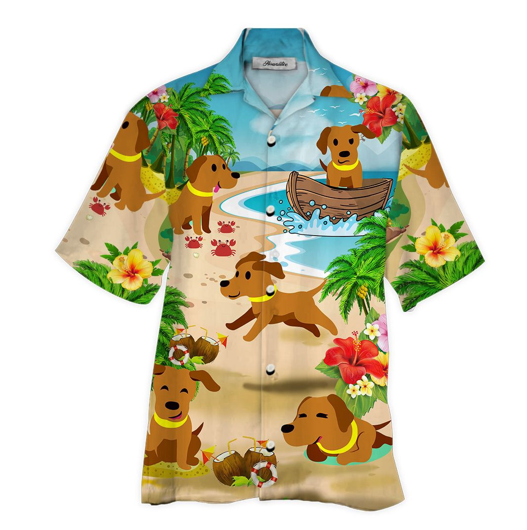 Hawaiian Shirt Dachshund Hawaiian Shirt For Men