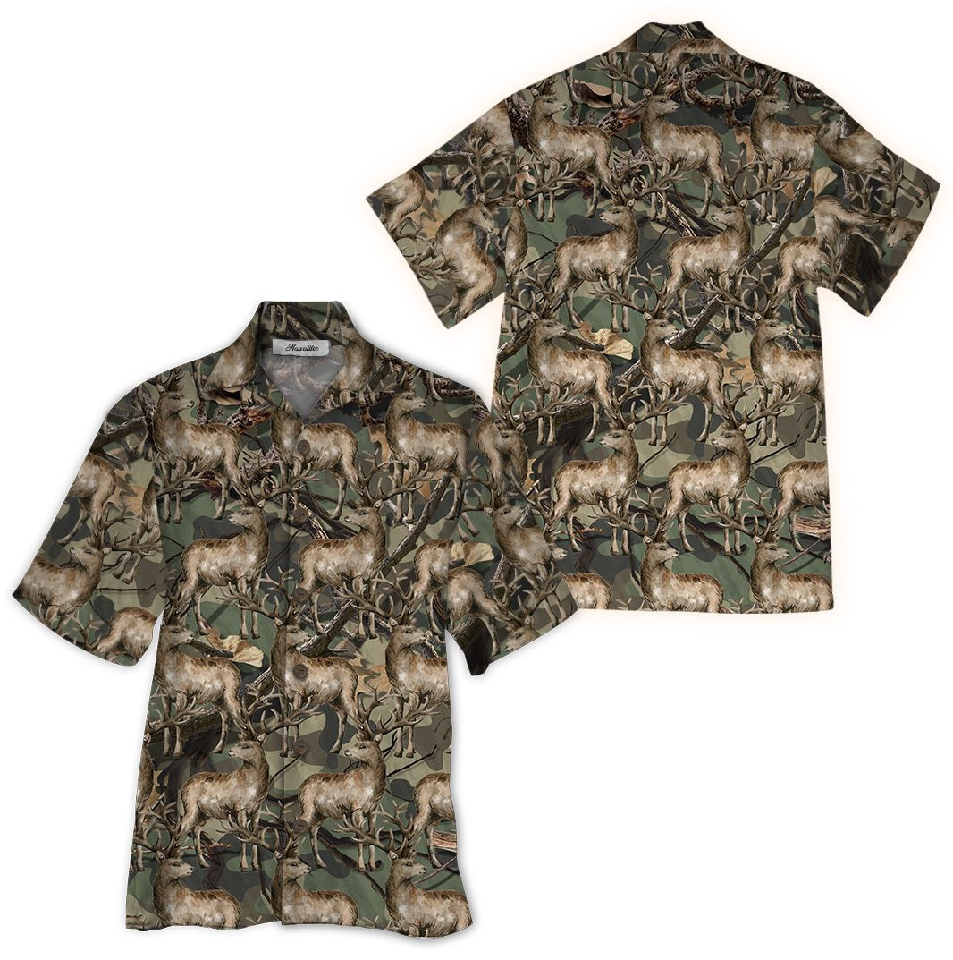 Hawaiian Shirt Deer Hawaiian Shirt For Men