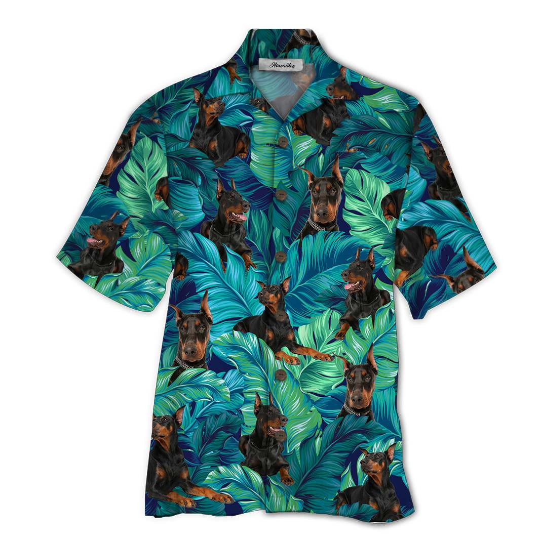 Hawaiian Shirt Doberman Hawaiian Shirt For Men