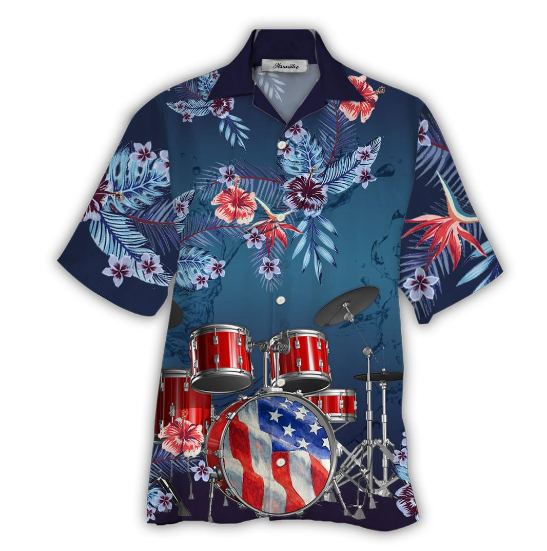 Hawaiian Shirt Drum Hawaiian Shirt For Men
