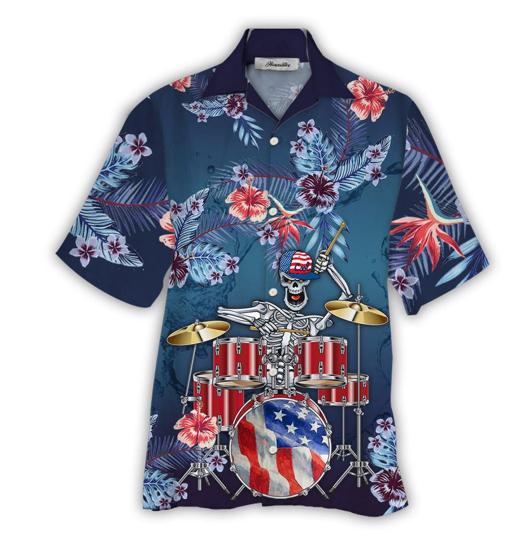 Hawaiian Shirt Drum Hawaiian Shirt For Men