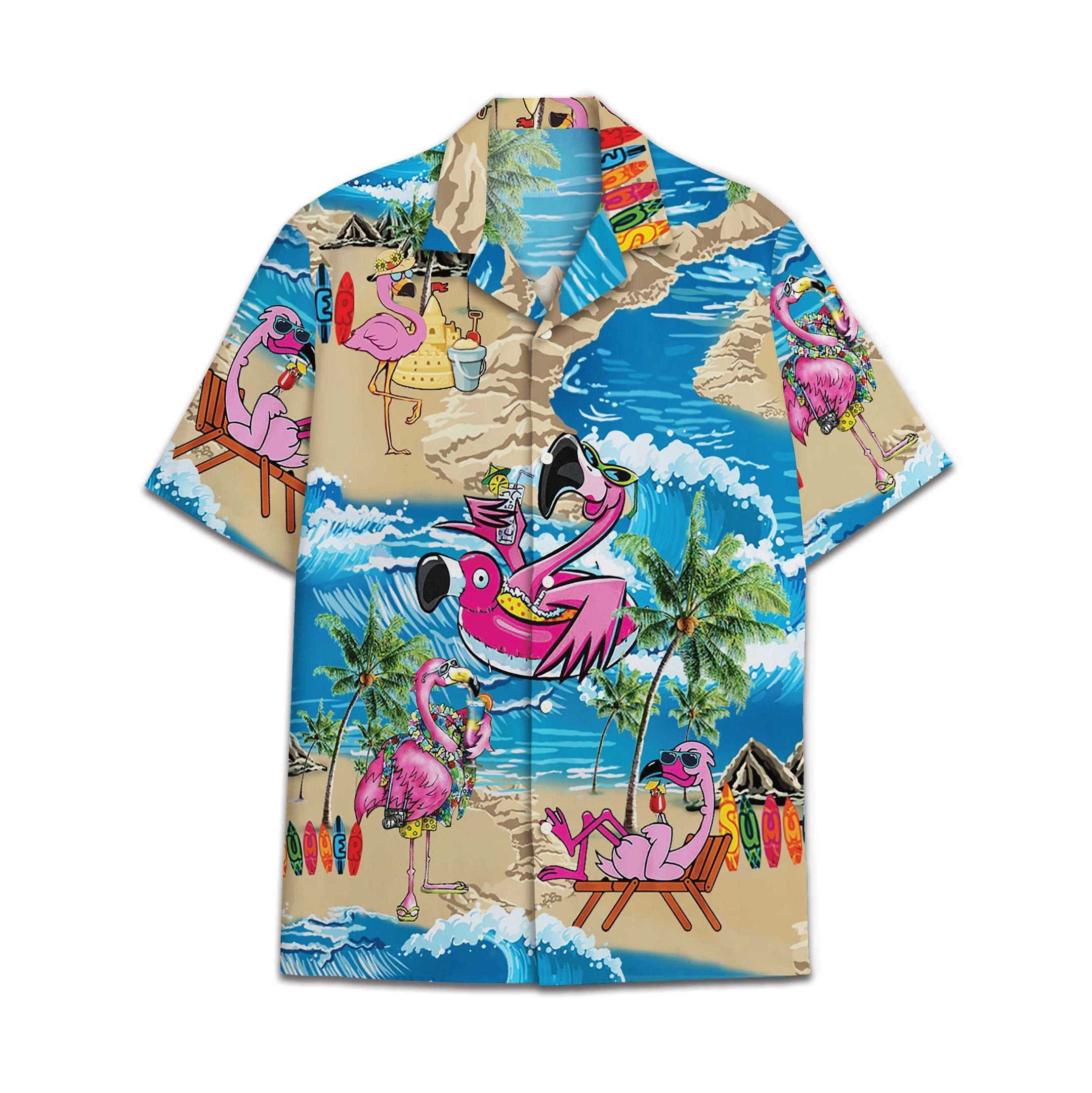 Hawaiian Shirt Flamingo Hawaiian Shirt For Men