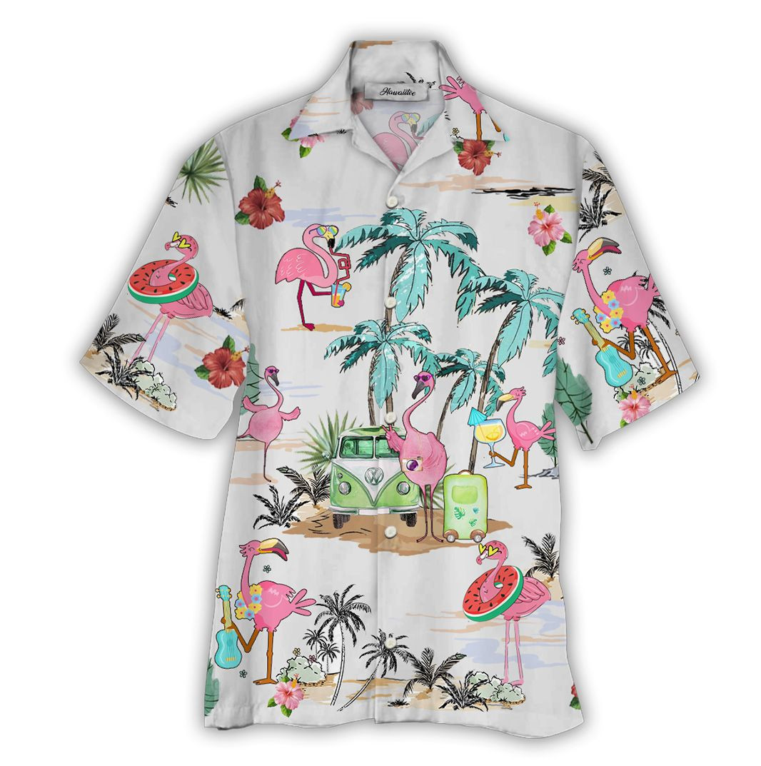 Hawaiian Shirt Flamingo Hawaiian Shirt For Men, Hawaiian Shirt For Women, Aloha Shirt