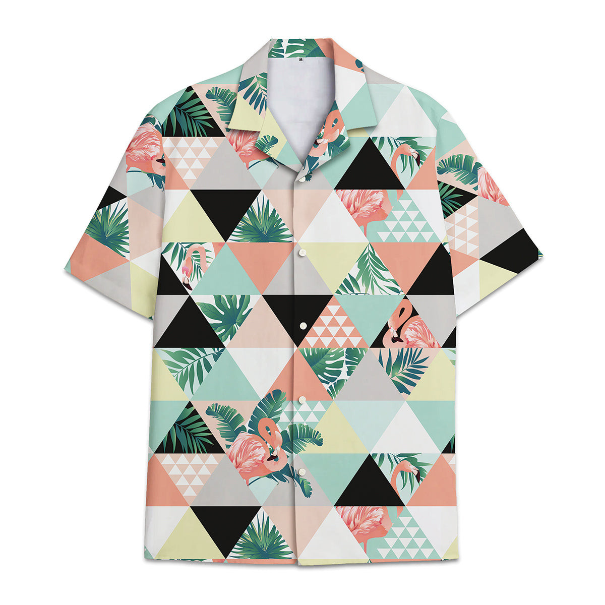 Hawaiian Shirt Flamingo Hawaiian Shirt Tropical Flower And Leaf Tropical Combined With Flamingo