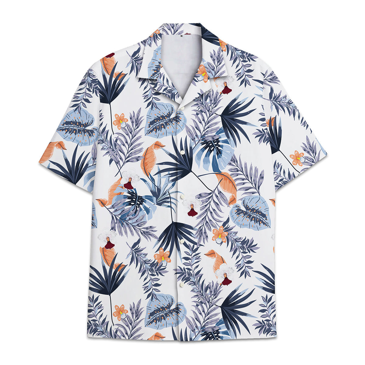 Hawaiian Shirt Flamingo Hawaiian Shirt Tropical Flower And Leaf Tropical Combined With Flamingo