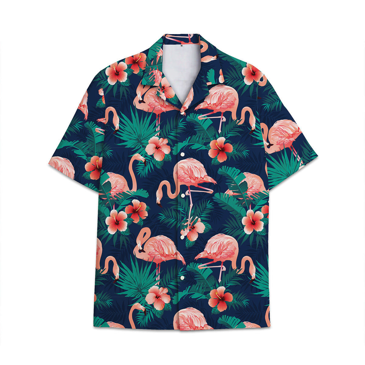 Hawaiian Shirt Flamingo Hawaiian Shirt Tropical Flower And Leaf Tropical Combined With Flamingo