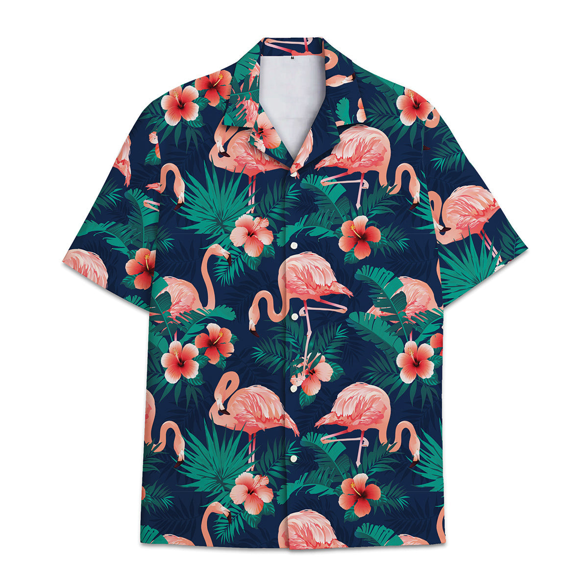 Hawaiian Shirt Flamingo Hawaiian Shirt Tropical Flower And Leaf Tropical Combined With Flamingo