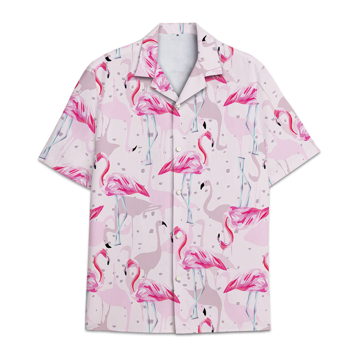 Hawaiian Shirt Flamingo Tropical Flower And Leaf Tropical Combined With Flamingo