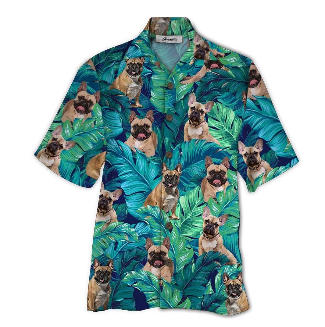 Hawaiian Shirt France Bulldog Hawaiian Shirt For Men, Hawaiian Shirt For Women, Aloha Shirt