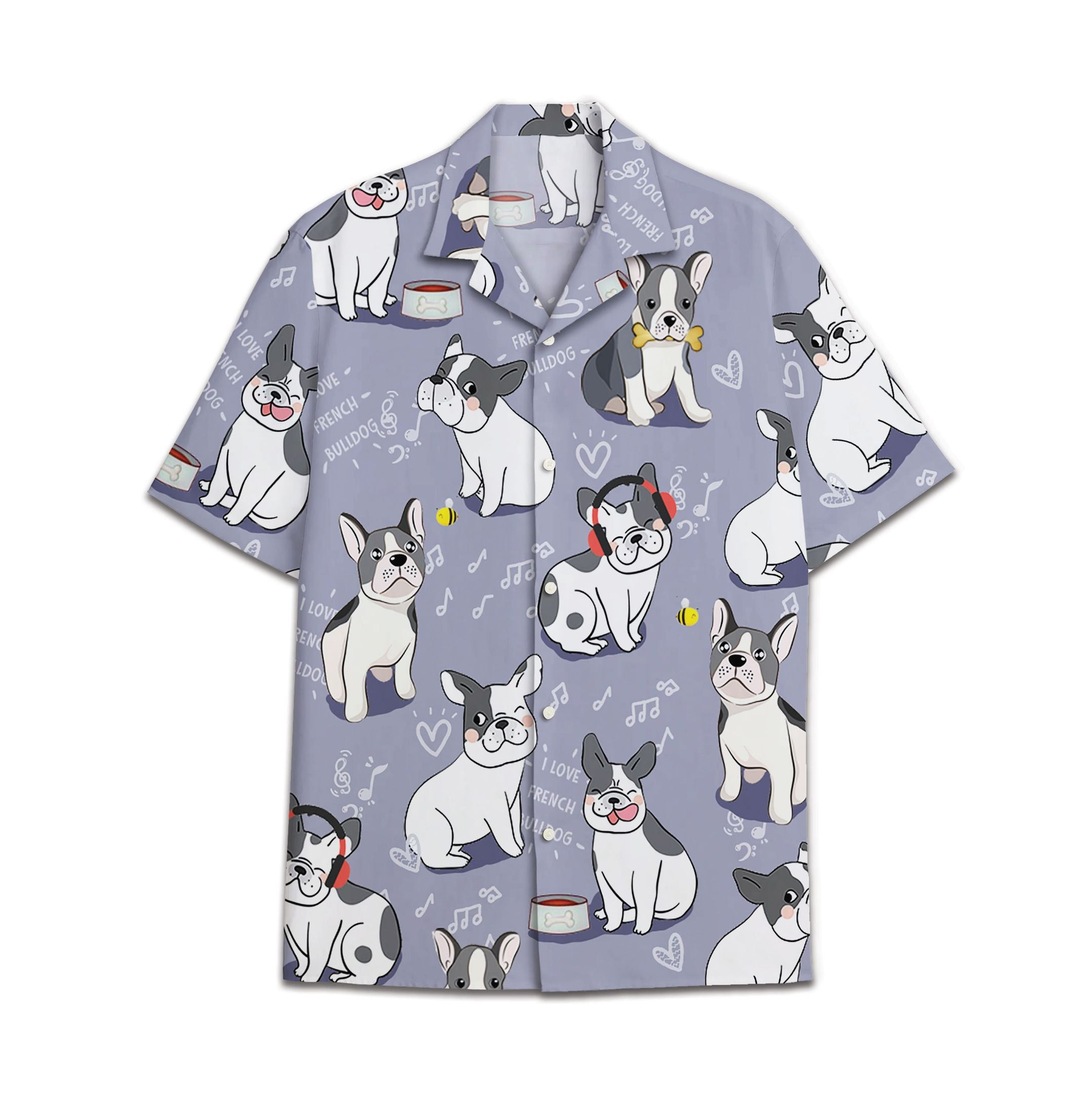 Hawaiian Shirt French Bulldog Hawaiian Shirt For Men, Hawaiian Shirt For Women, Aloha Shirt